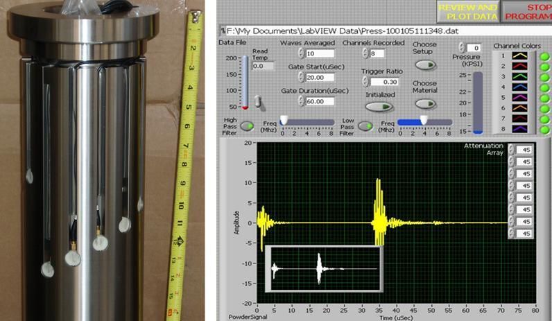 image of the Custom Systems : Material Density during Pressing